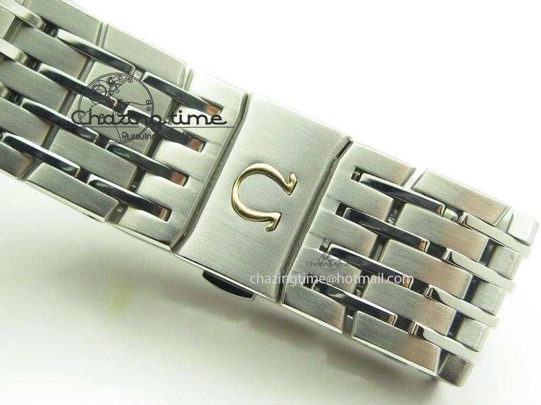 0823 De Ville Hour Vision Co-Axial 41mm SS V6F Best Edition Black Dial On SS Bracelet A BestValue 8277